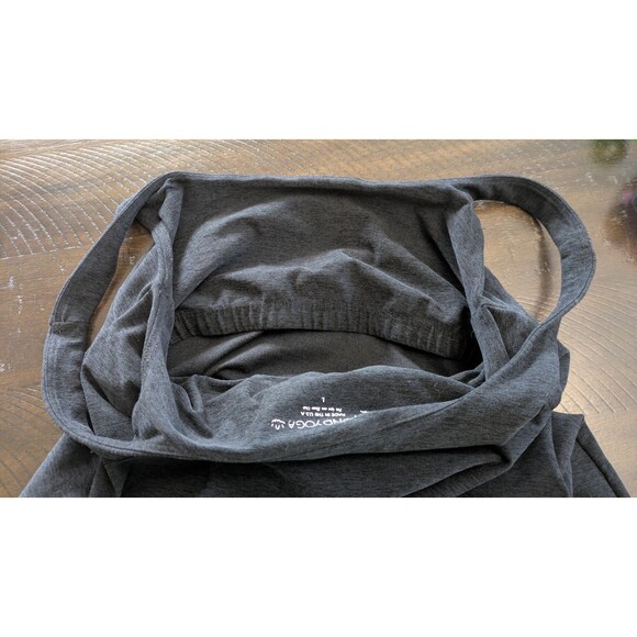 Beyond Yoga Spacedye Icon Midi Dress Darkest Night Black Charcoal Stretch Large - Picture 5 of 10